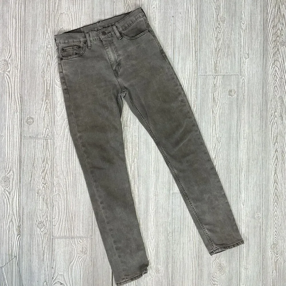Vintage Levi's Relaxed Straight Leg Men's 30x32 Levis S40196 Gray Wash